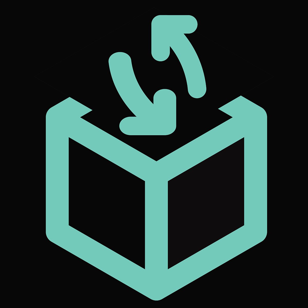 Reusable icon representing Qubes' hundreds of reuses